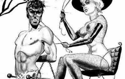 Vintage FemDom Art